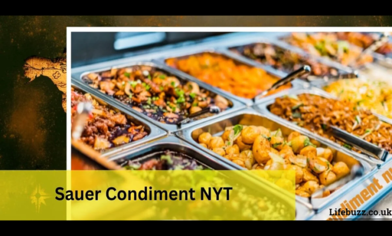 sauer condiment nyt